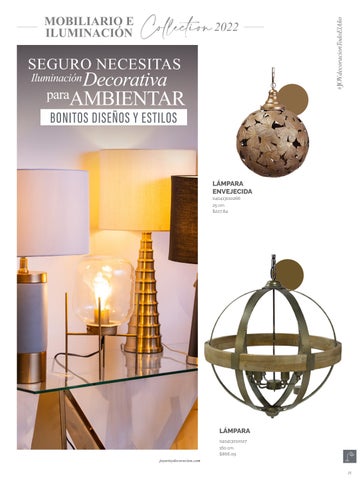 Joy Arte y Decoración 家具目录 Joy Mobiliario e iluminación 第 21 页