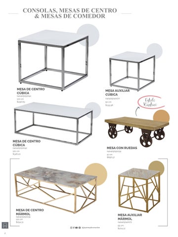 Joy Arte y Decoración 家具目录 Joy Mobiliario e iluminación 第 6 页