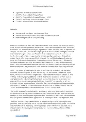 CERTIKIT GDPR Implementation Guide V7_ by CertiKit Limited - Issuu