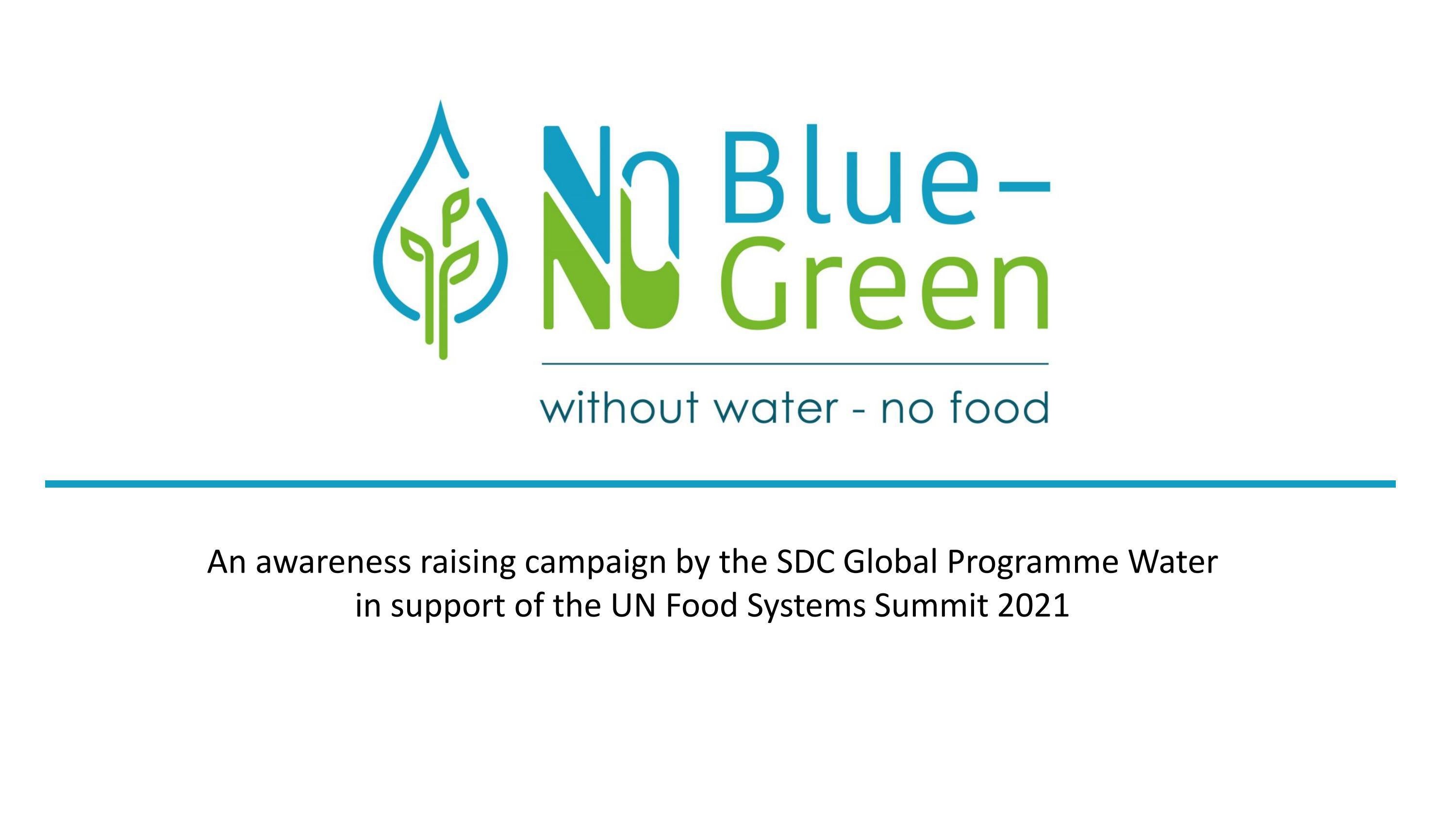 SDC’s No Blue, No Green Campaign by Zoï Environment Network Issuu