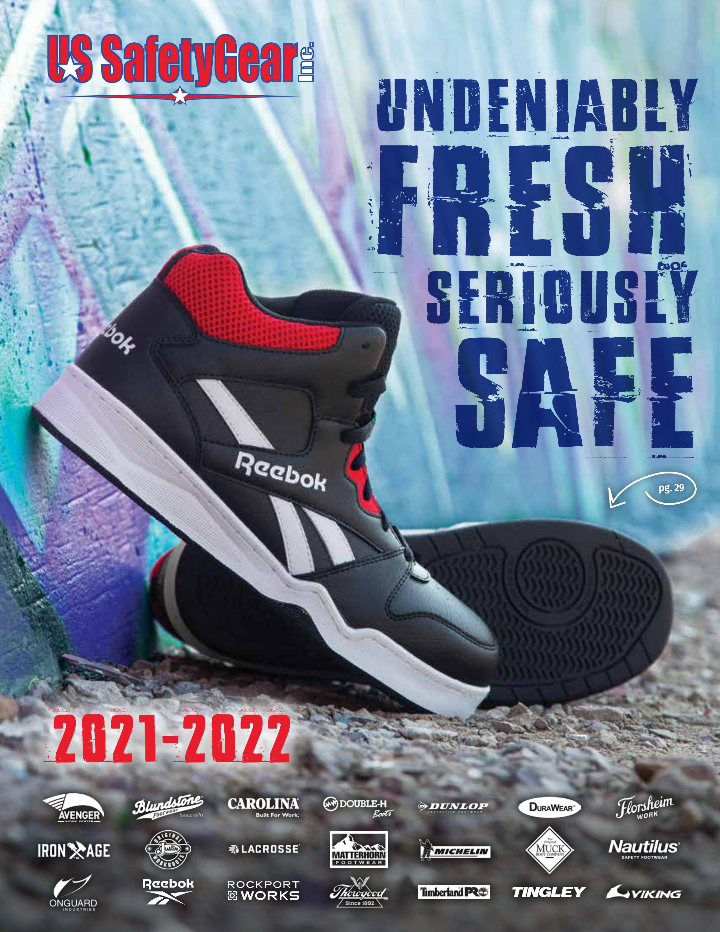 20212022 US SafetyGear, Inc. Safety Footwear Catalog by ussafetygear