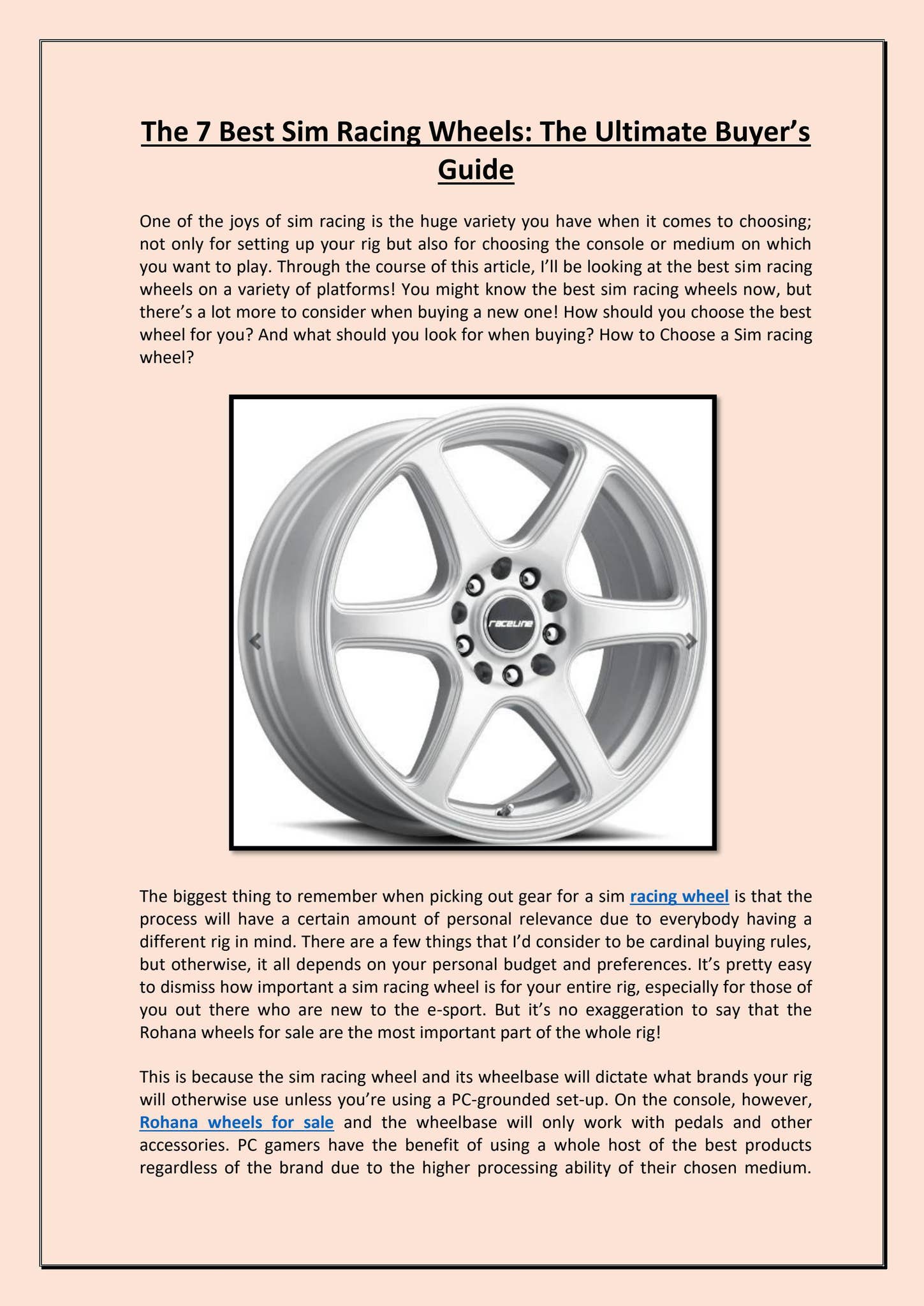 The 7 Best Sim Racing Wheels: The Ultimate Buyer’s Guide by Tuner Stop ...