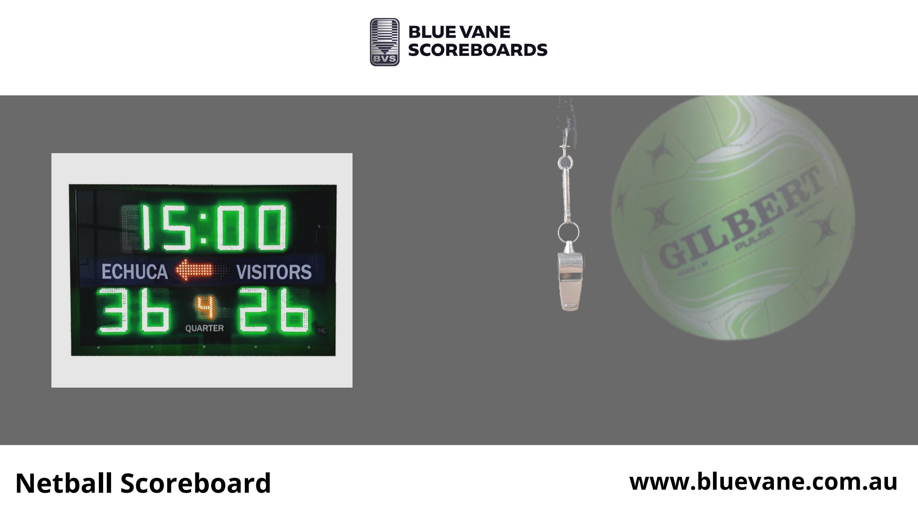 Netball scoreboards Uses in Indoor and Outdoor! by Bluevane Issuu