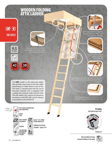 FAKRO CA - attic ladders 家具目录 第 12 页