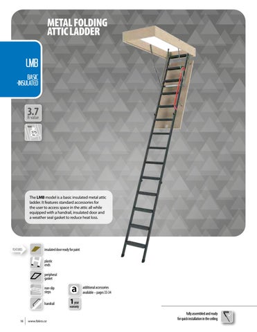 FAKRO CA - attic ladders 家具目录 第 16 页