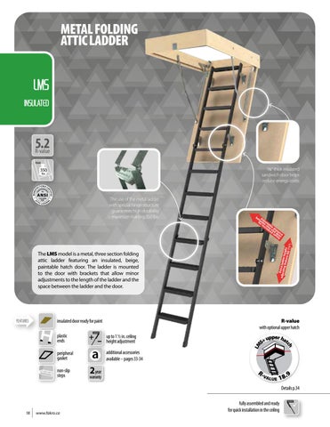 FAKRO CA - attic ladders 家具目录 第 18 页