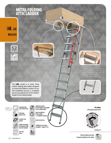 FAKRO CA - attic ladders 家具目录 第 22 页