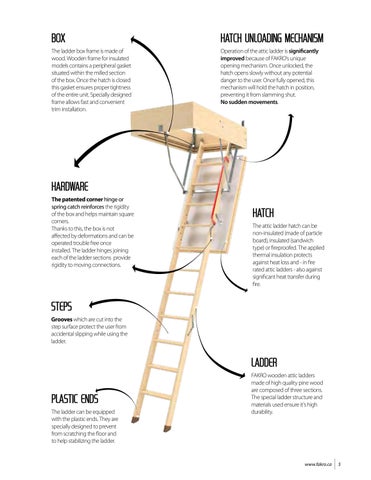 FAKRO CA - attic ladders 家具目录 第 5 页