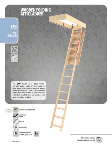 FAKRO CA - attic ladders 家具目录 第 6 页