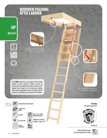 FAKRO CA - attic ladders 家具目录 第 8 页