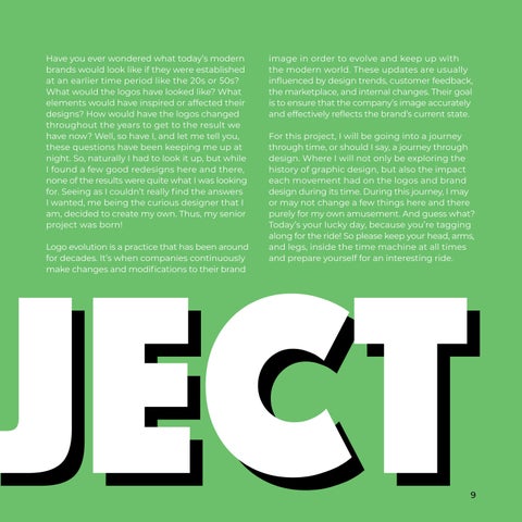 Research, Rework, Reimagine. The 德文 -evolution of a Logo. By Dalia Gendi 第 9 页
