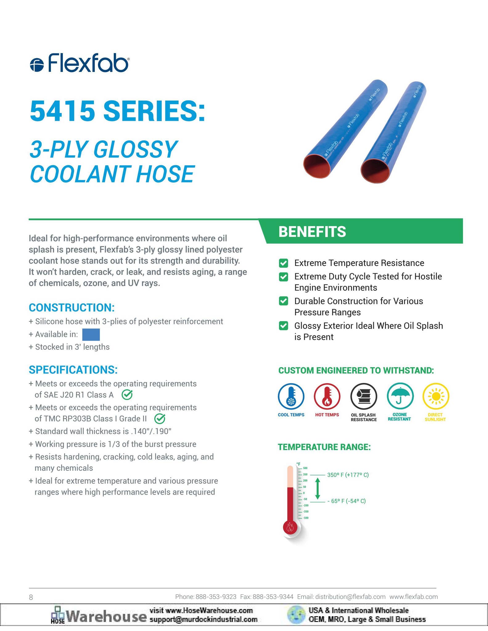 Flexfab Silicone Hose Catalog by Murdock Industrial