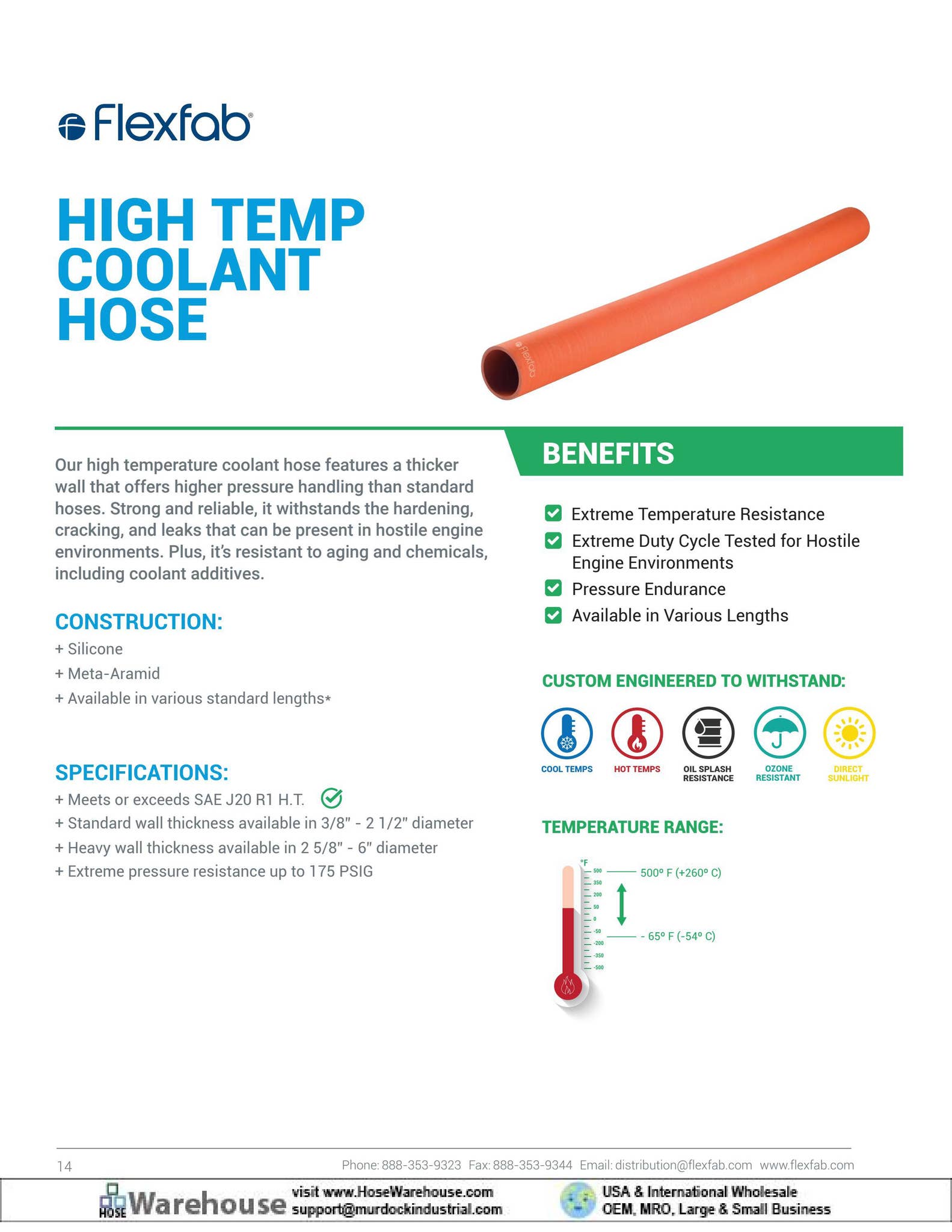 Flexfab Silicone Hose Catalog by Murdock Industrial