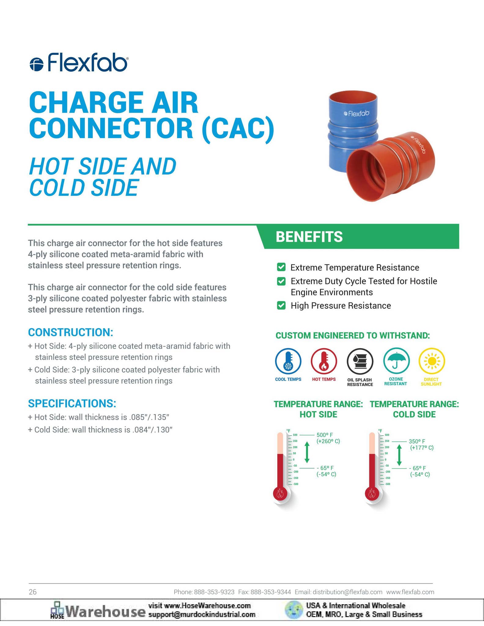Flexfab Silicone Hose Catalog by Murdock Industrial