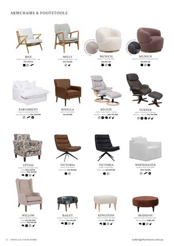 OZ Design Furniture 家具目录 · Product Directory 秋季 / 冬季 2022 第 10 页