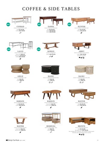 OZ Design Furniture 家具目录 · Product Directory 秋季 / 冬季 2022 第 15 页