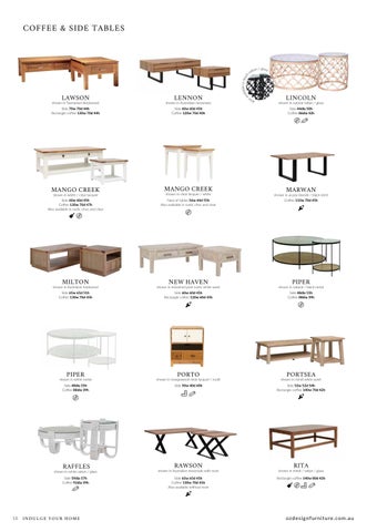 OZ Design Furniture 家具目录 · Product Directory 秋季 / 冬季 2022 第 18 页