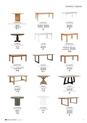 OZ Design Furniture 家具目录 · Product Directory 秋季 / 冬季 2022 第 23 页