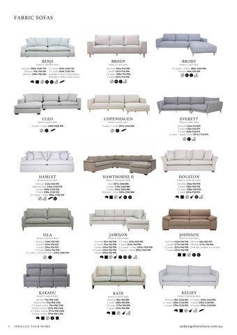 OZ Design Furniture 家具目录 · Product Directory 秋季 / 冬季 2022 第 4 页