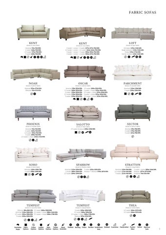 OZ Design Furniture 家具目录 · Product Directory 秋季 / 冬季 2022 第 5 页