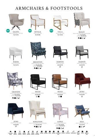 OZ Design Furniture 家具目录 · Product Directory 秋季 / 冬季 2022 第 9 页