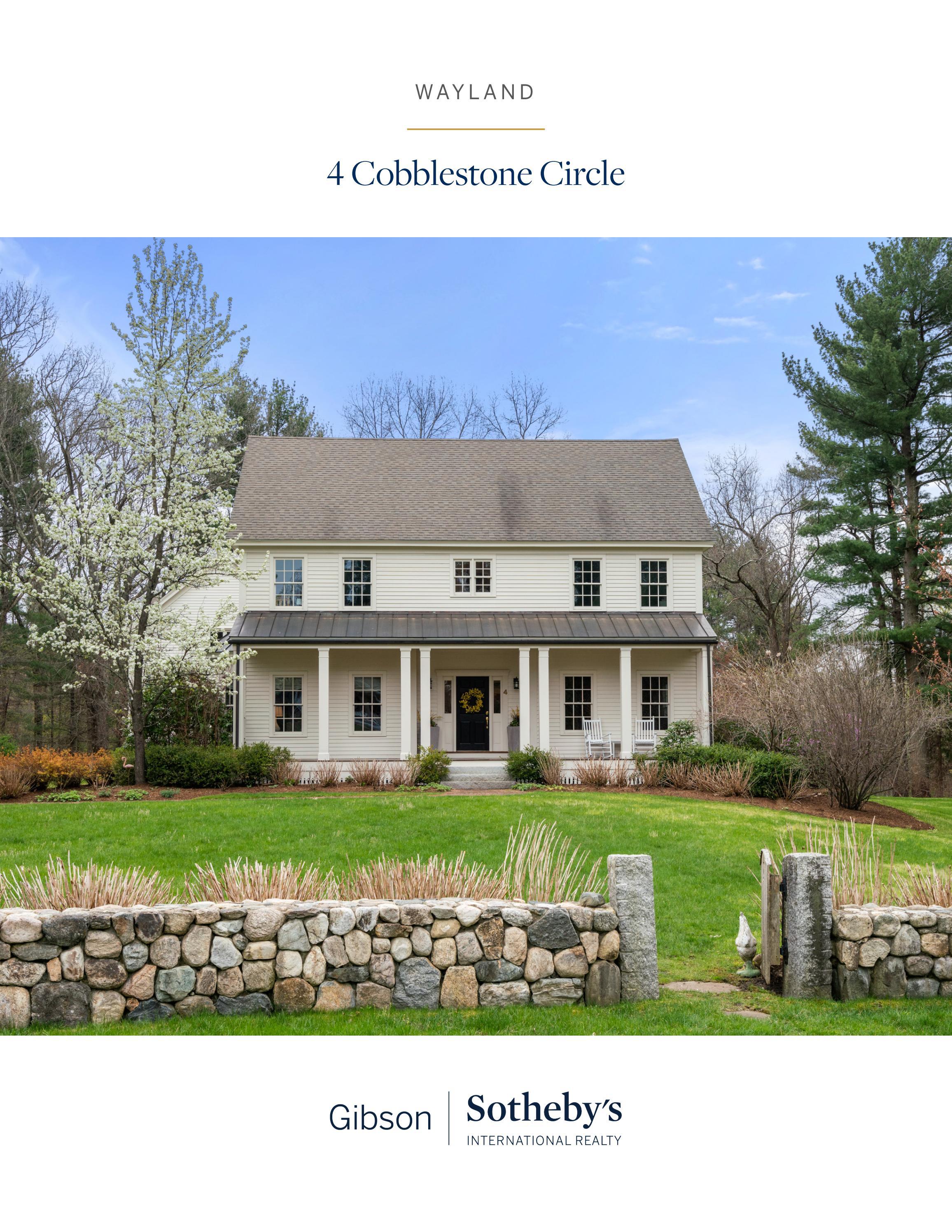 Introducing 4 Cobblestone Circle, Wayland by Gibson Sotheby's International Realty Issuu