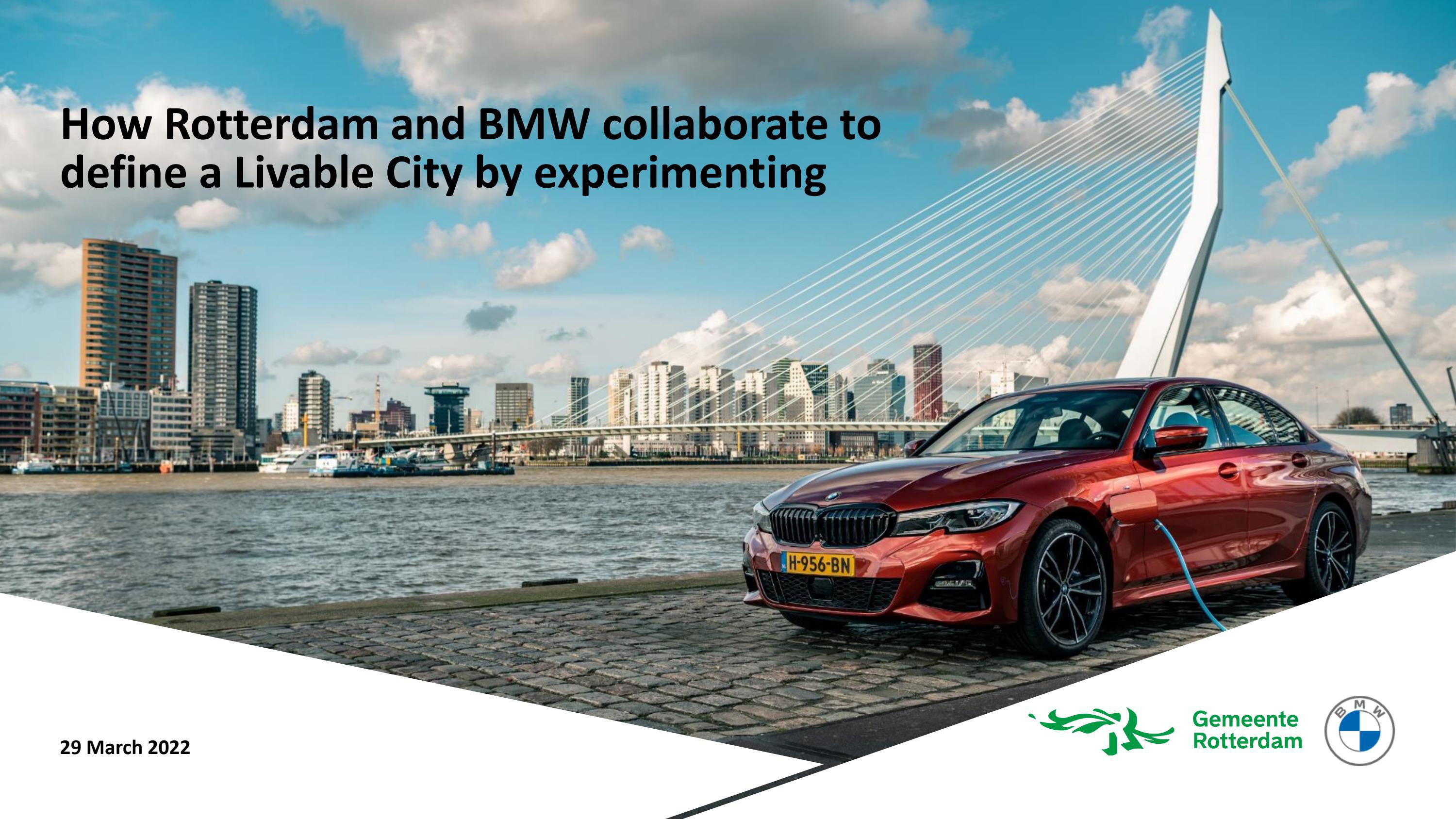 Deloitte, Rotterdam en BMW - Defining a Livable city by experimenting ...