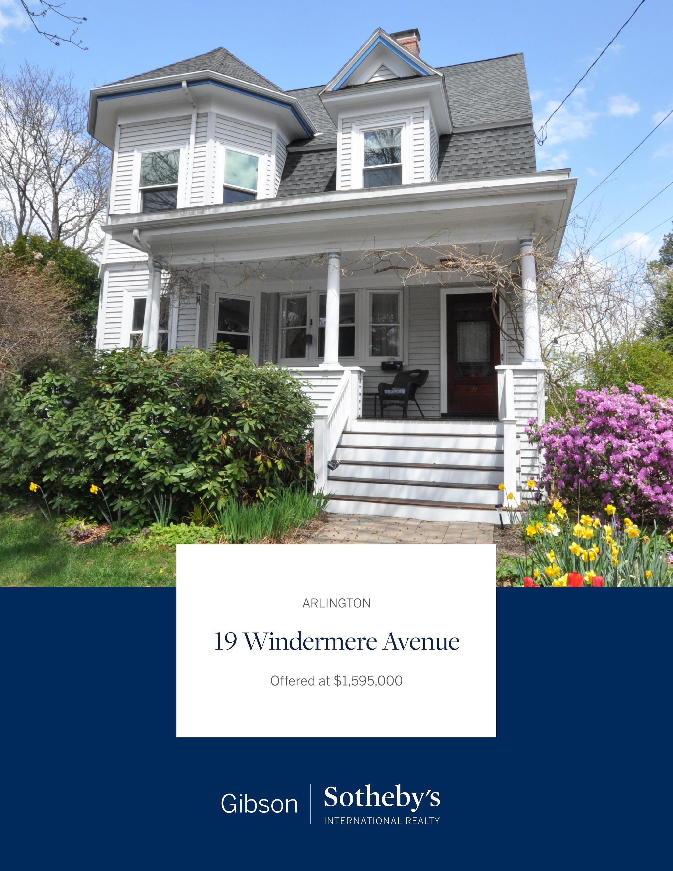 19 Windermere Avenue, Arlington by Gibson Sotheby's International