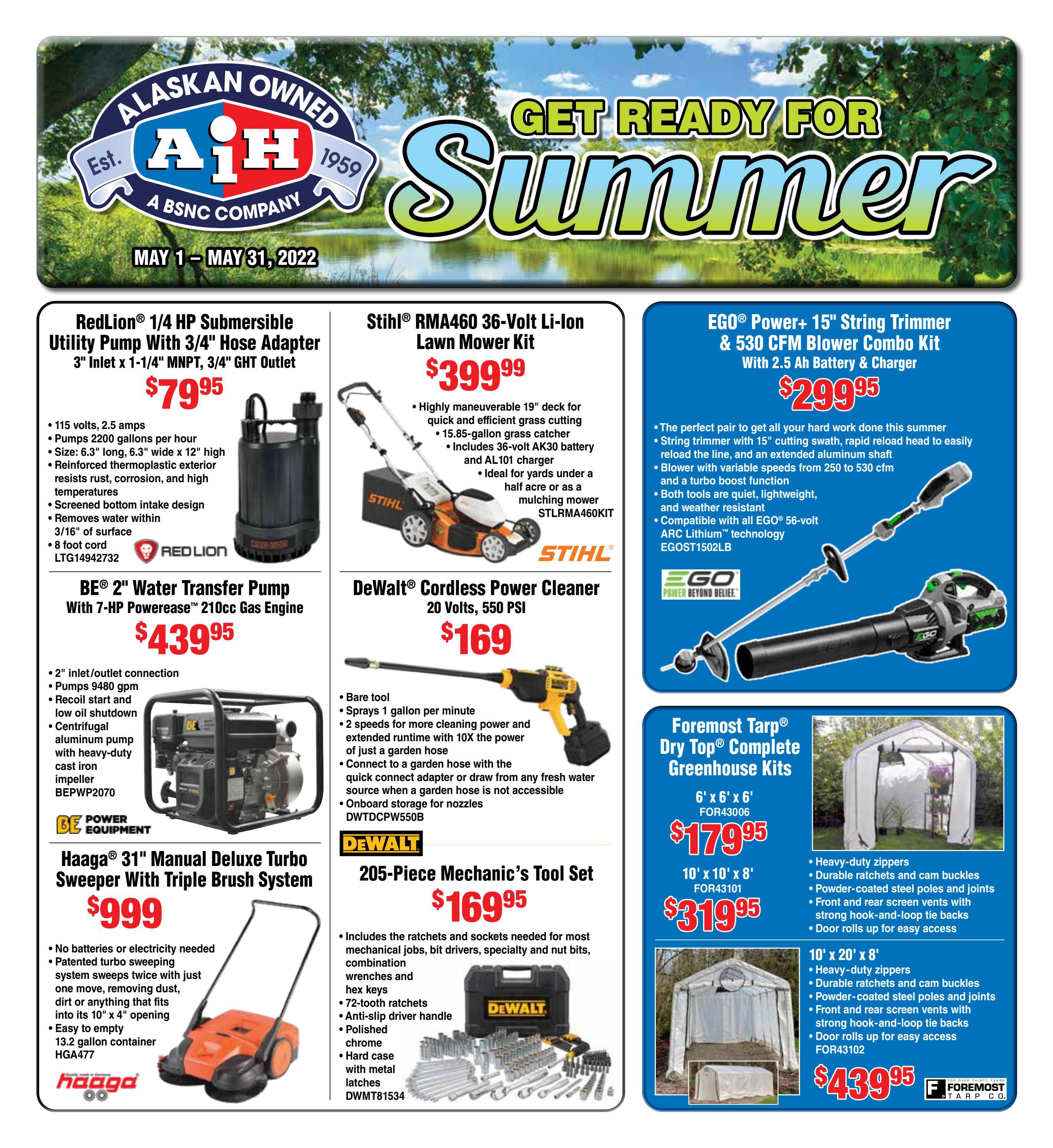 Get Ready for Summer by Alaska Industrial Hardware Issuu