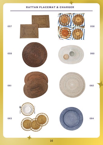 Placemat × Charger 灯饰目录 2022 第 16 页
