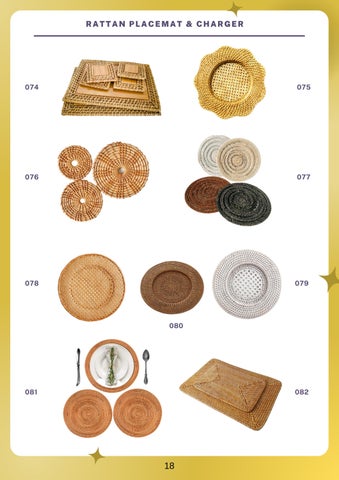 Placemat × Charger 灯饰目录 2022 第 18 页