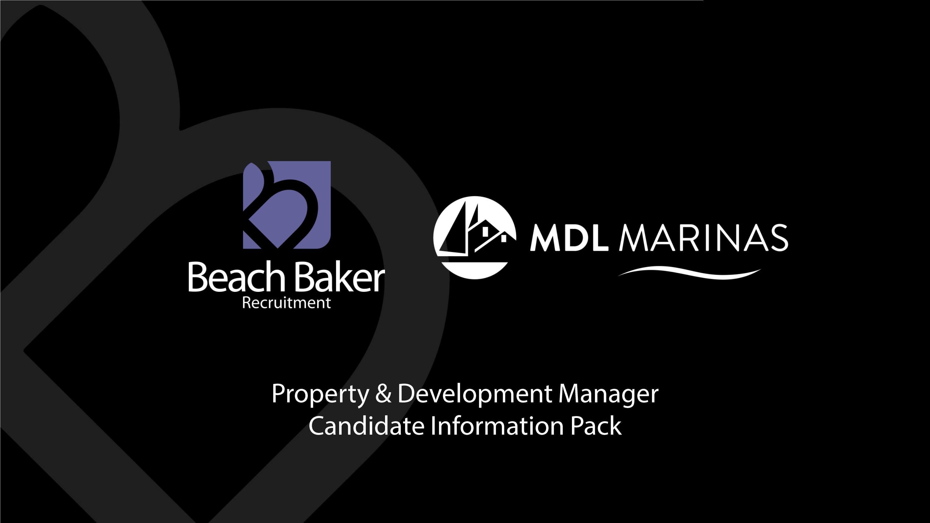 Property Development Manager MDL Marinas By Beachbaker Issuu