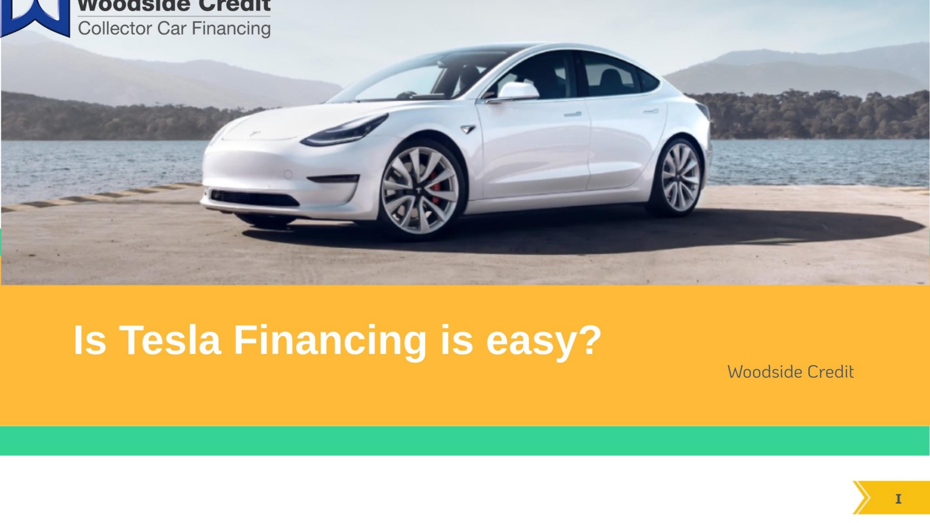 Is Tesla Financing is easy? by woodsidecreditca Issuu