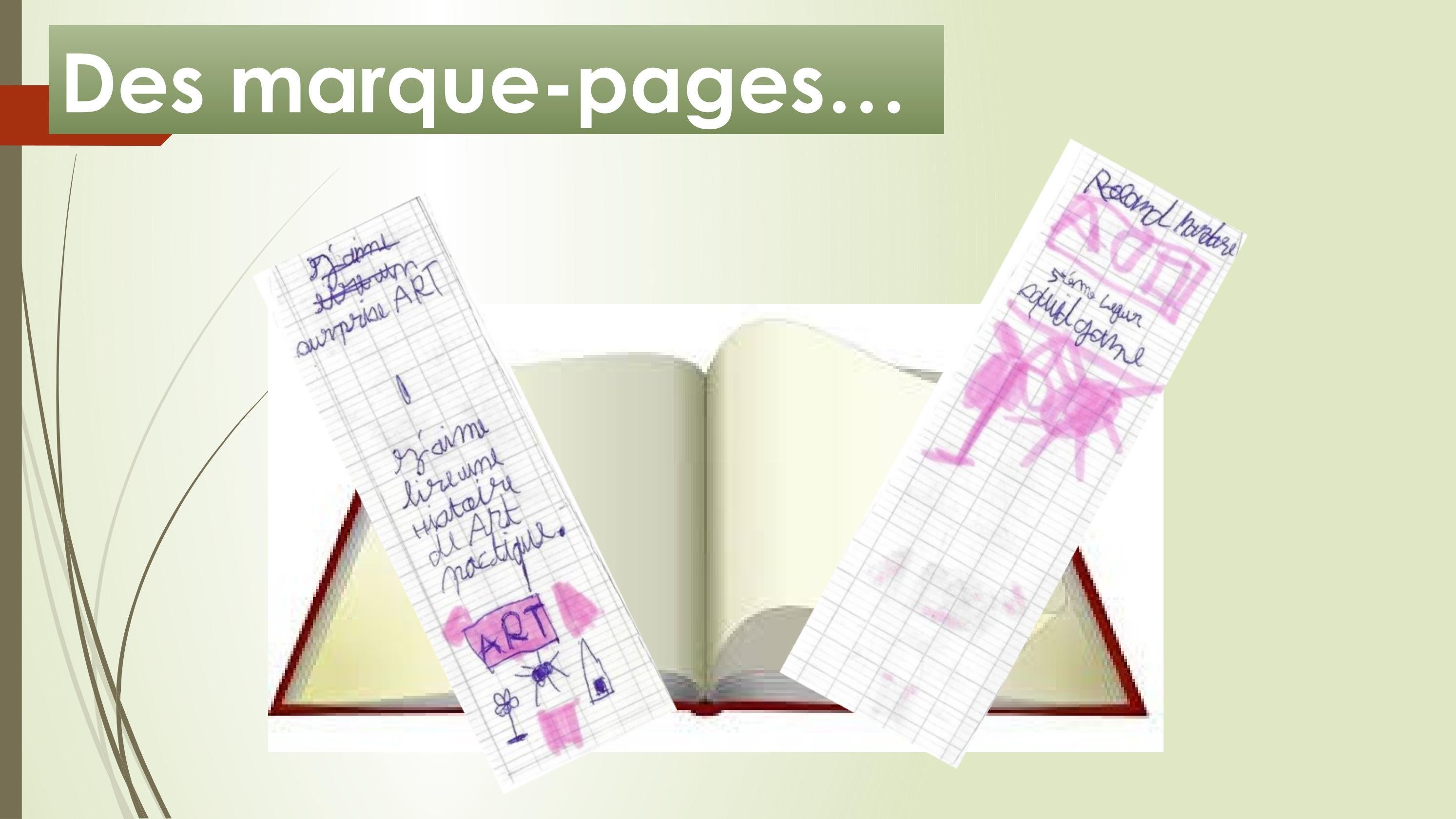 Des marque-pages by artsplastiquesnumeriques - Issuu