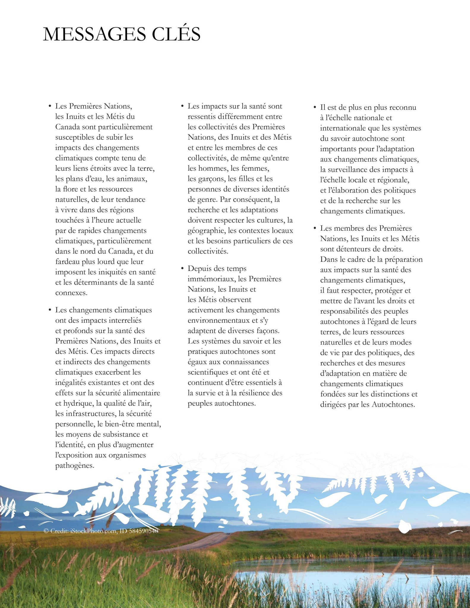 Changements climatiques et santé des Autochtones du Canada by NCCIH ...