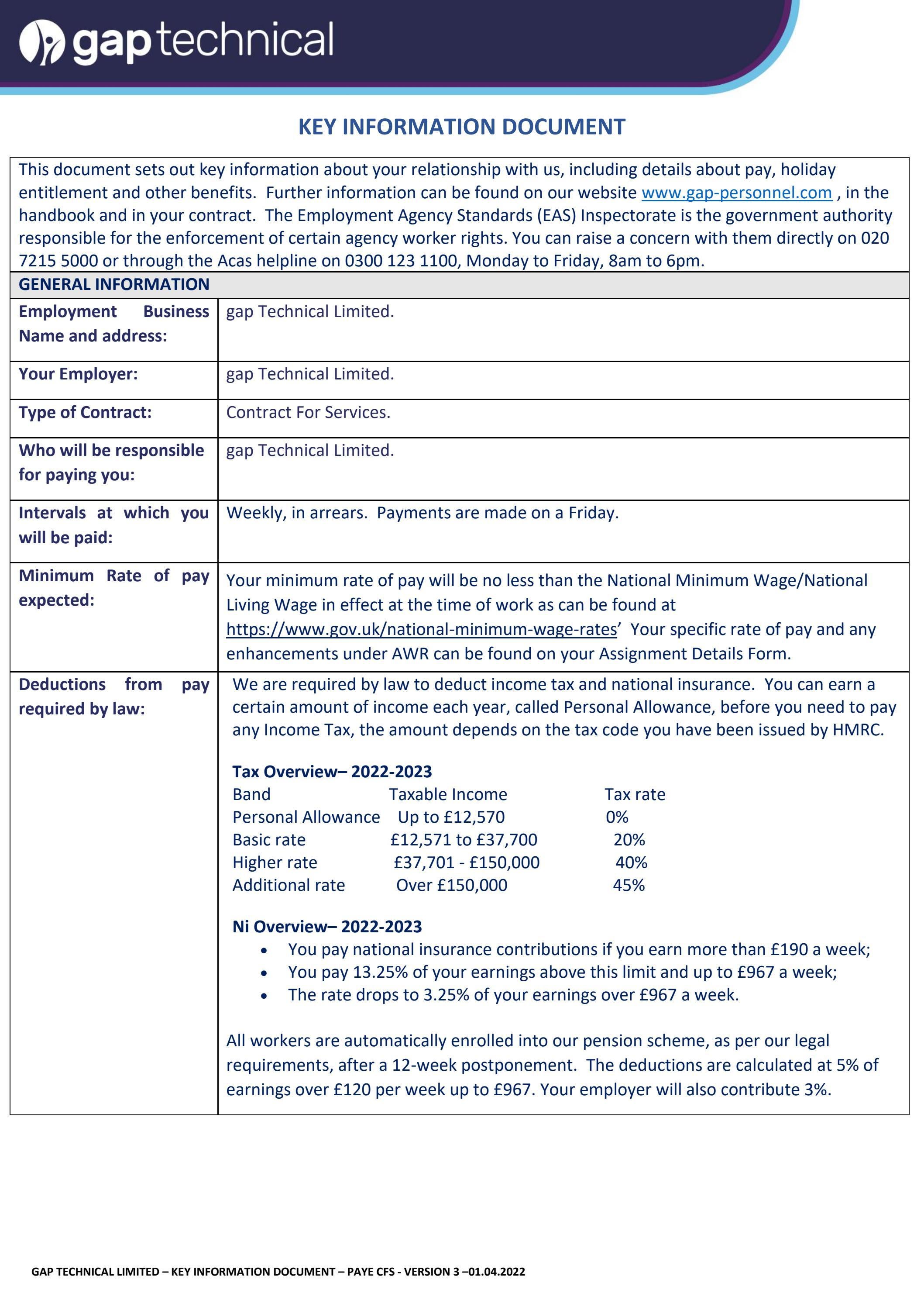 gap Technical KID PAYE 2022/2023 by gap personnel - Issuu