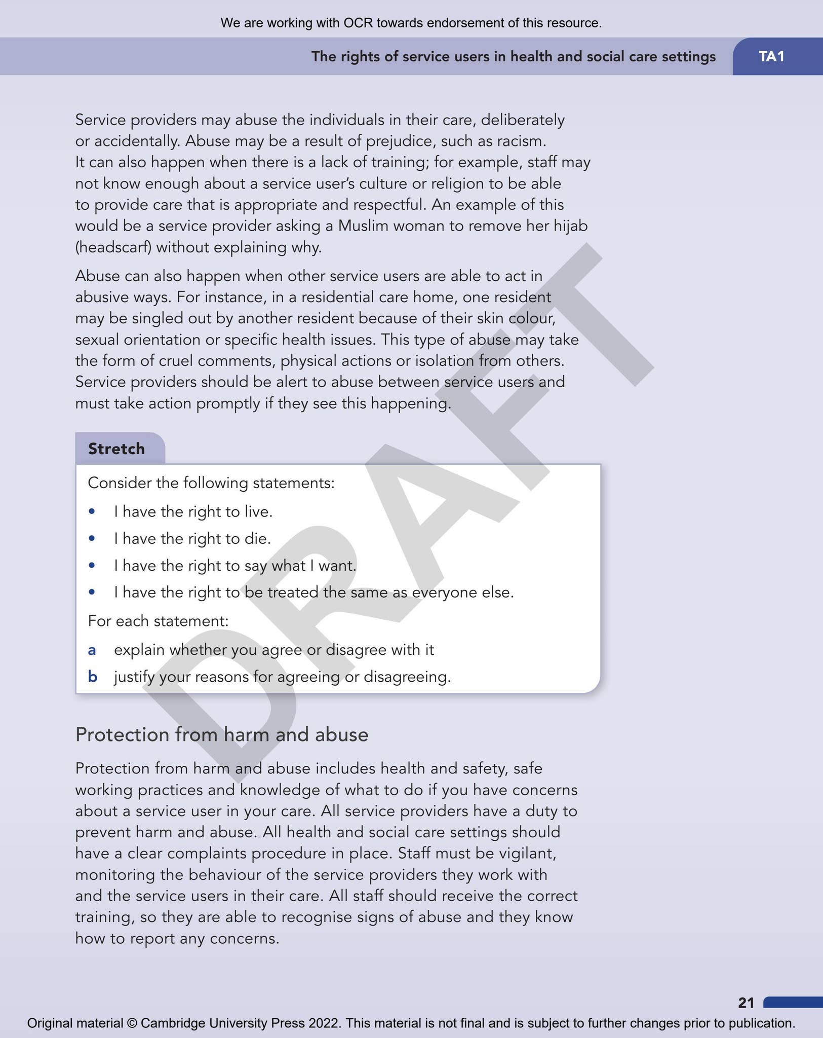 Cambridge Nationals Health and Social Care Student Book by Cambridge ...
