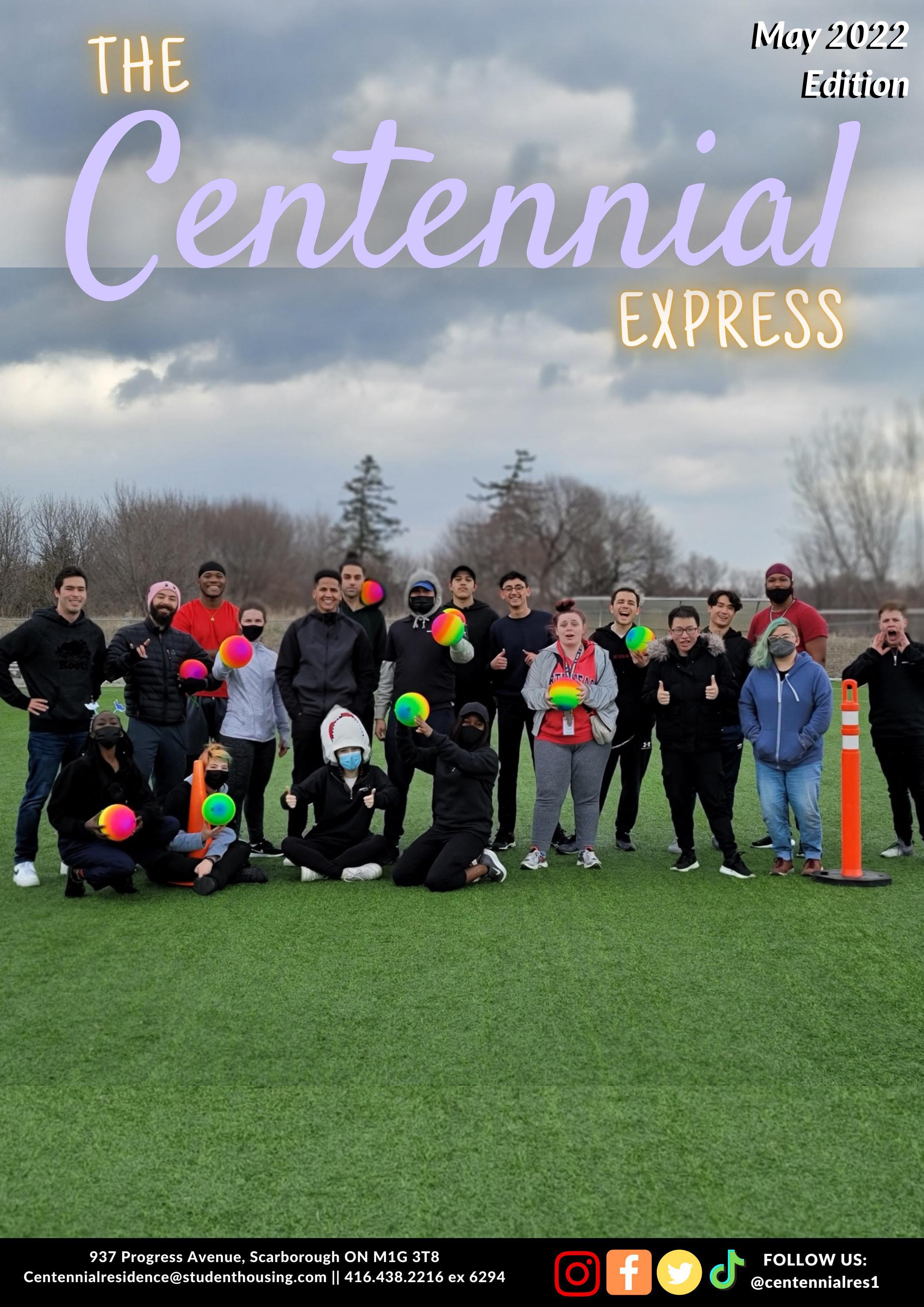The Centennial Express May 2022 by Canadian Campus Communities Issuu