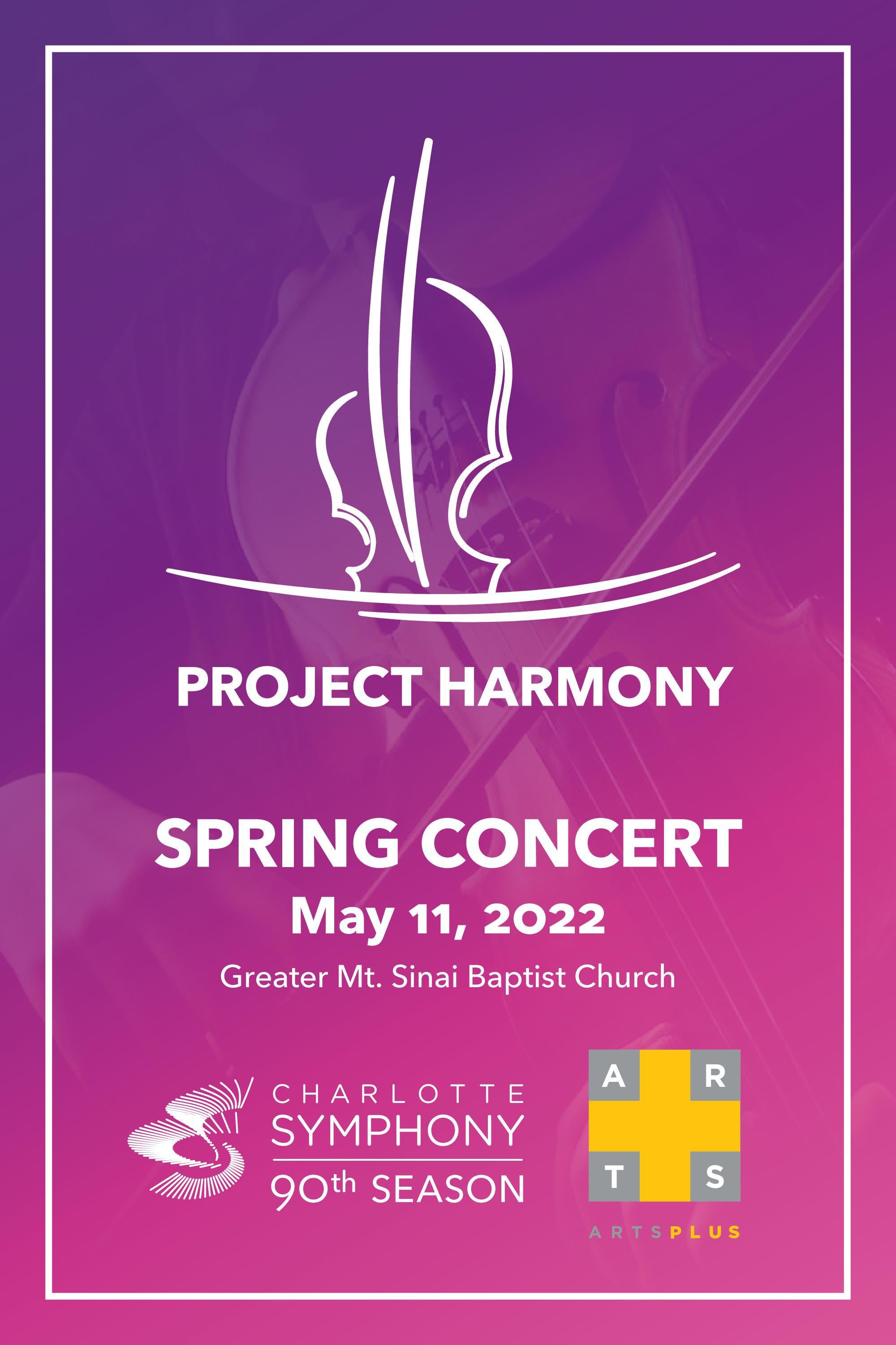 Project Harmony Spring Concert 2022 by Charlotte Symphony Issuu