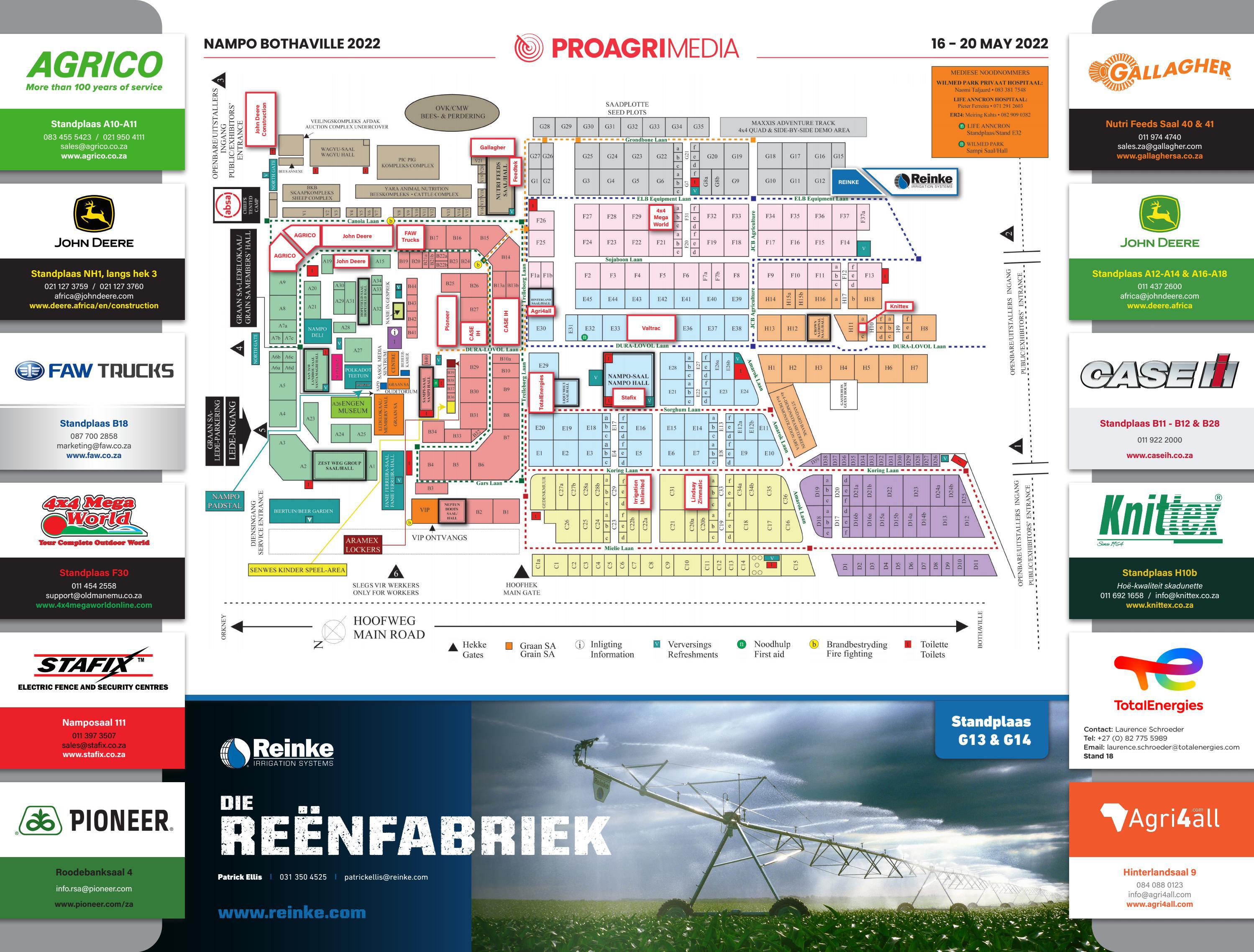NAMPO Bothaville 2022 Digitale Kaart by ProAgri Issuu