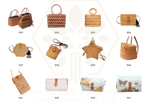 藤编 Handbag 灯饰产品集 2022 第 10 页