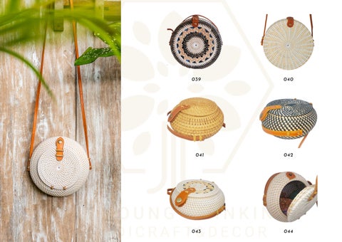 藤编 Handbag 灯饰产品集 2022 第 8 页