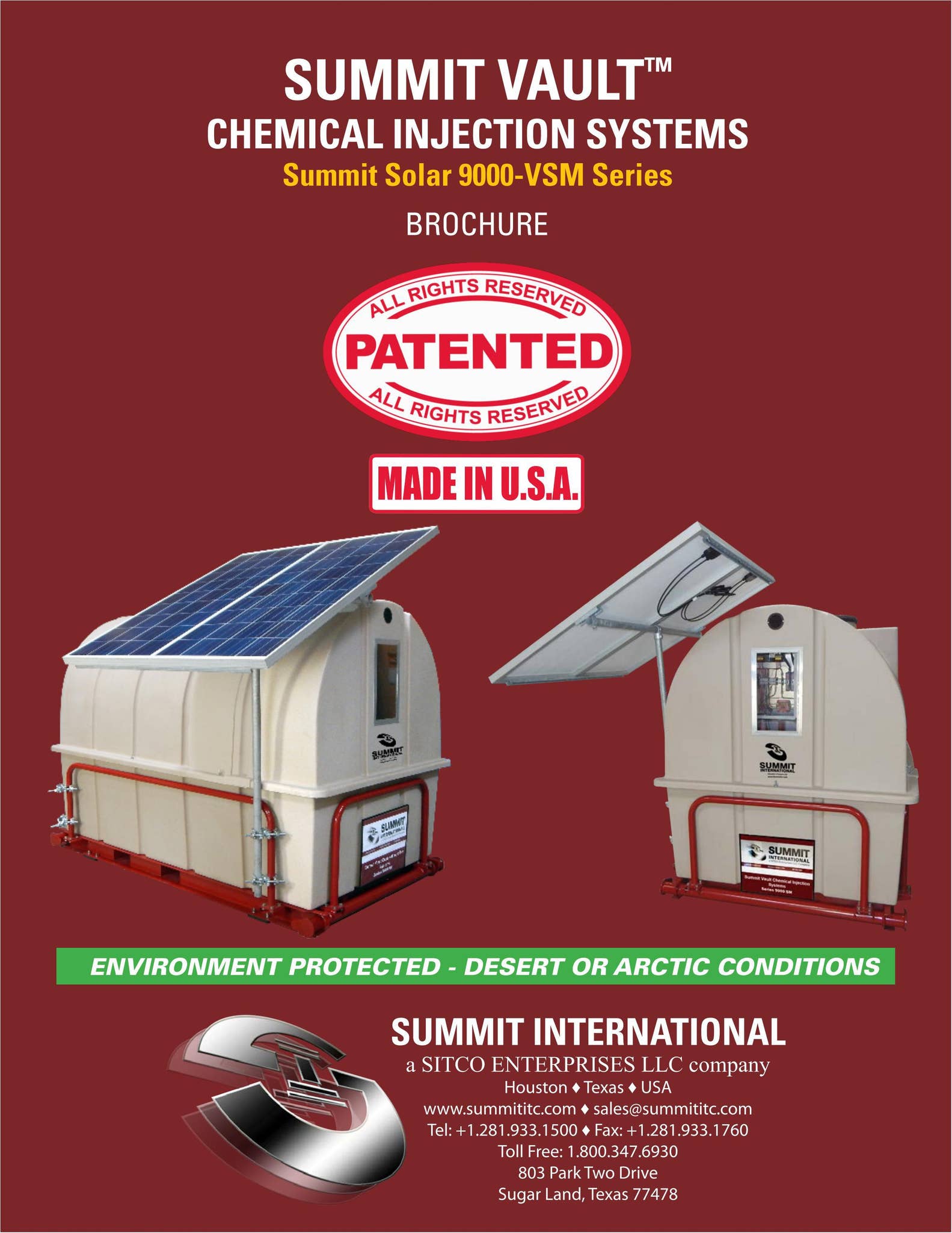 Vault Containment Summit Vault Chemical Injection Systems by Summit International - Issuu