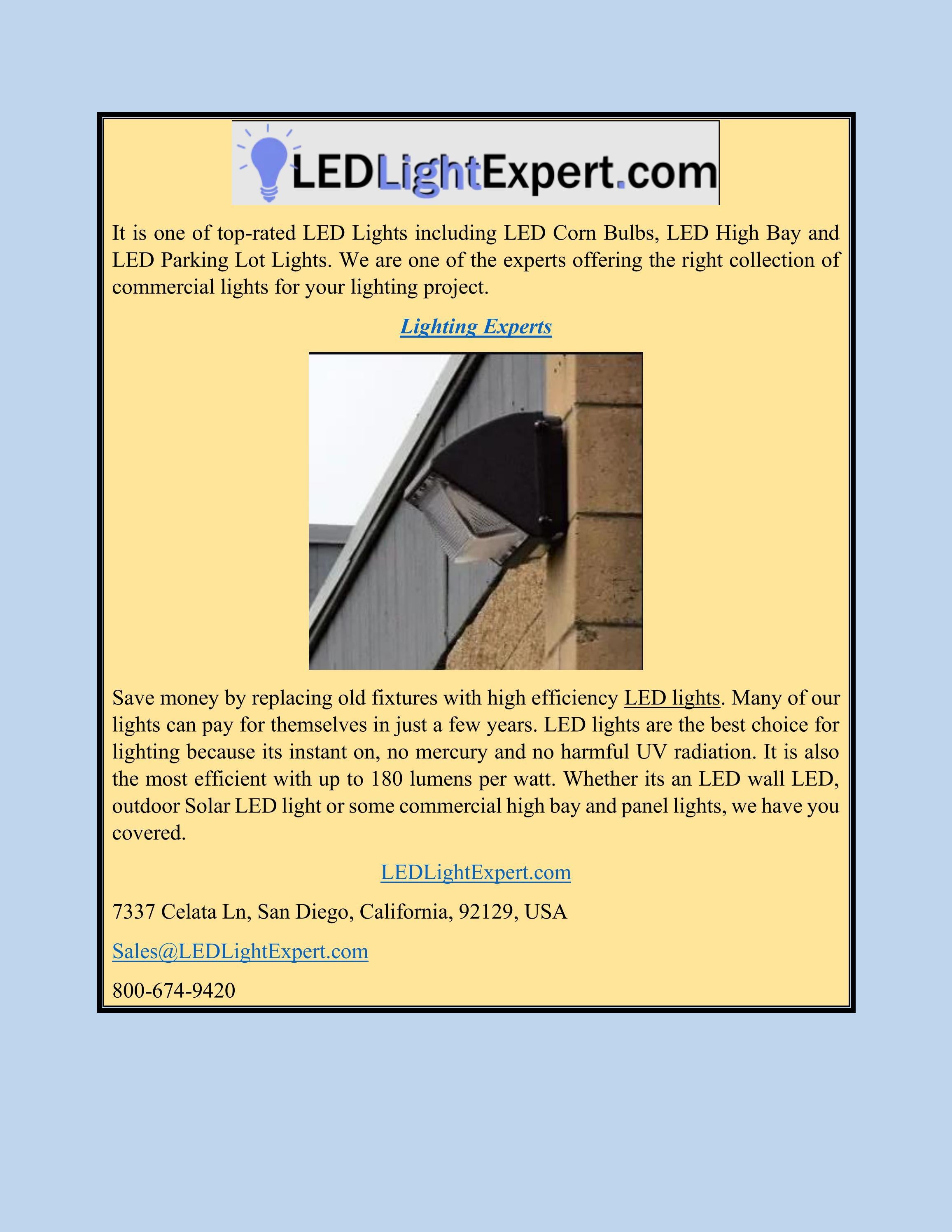 Lighting Experts by LEDLight Expert Issuu