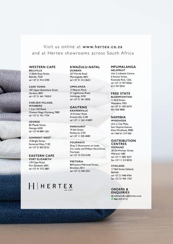 HertexHAUS Hertex Stonehaus Solutions Upholstery 灯饰产品集 第 24 页