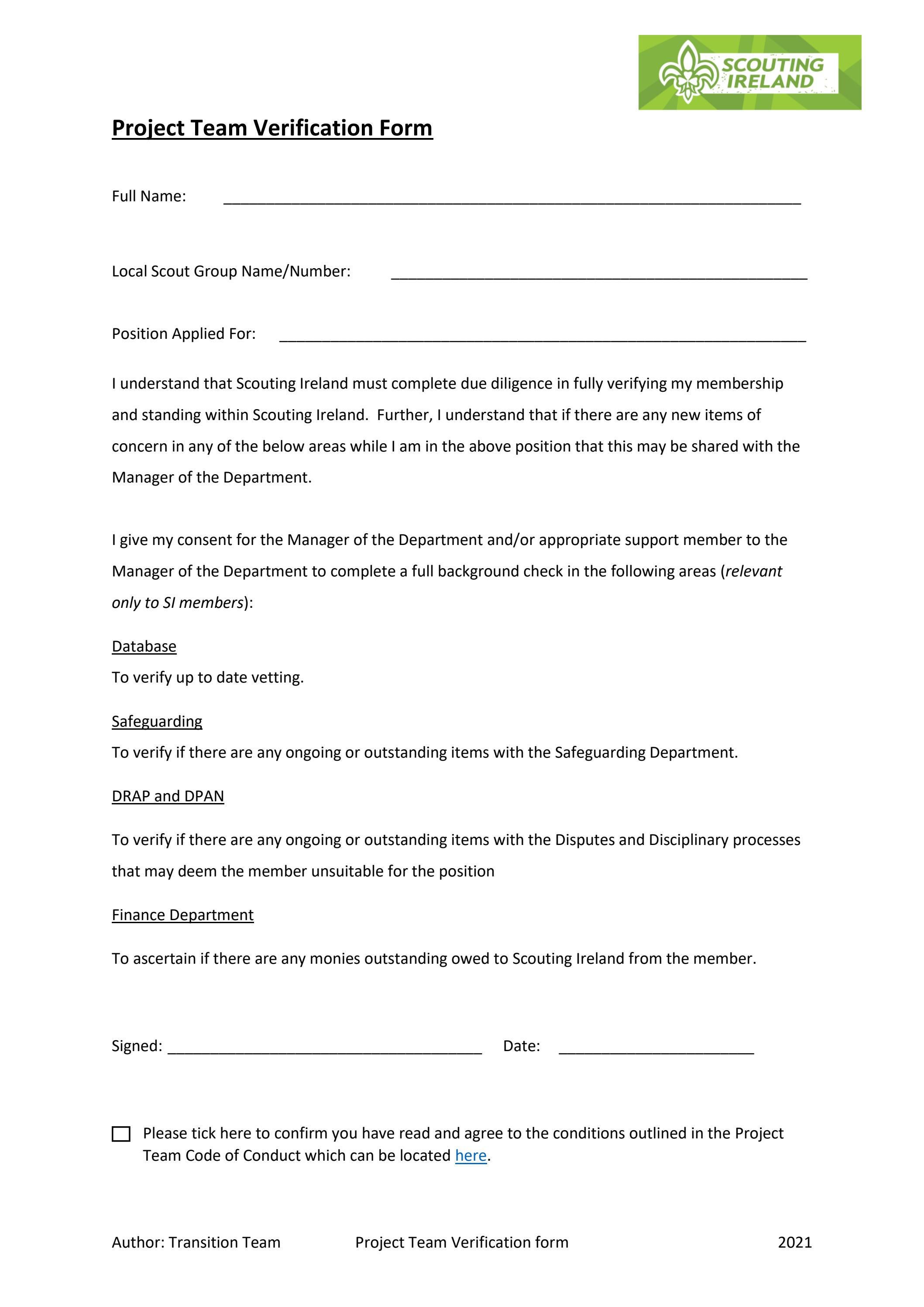 Project-Team-Verification-Form-2020_ by Scouting Ireland - Issuu