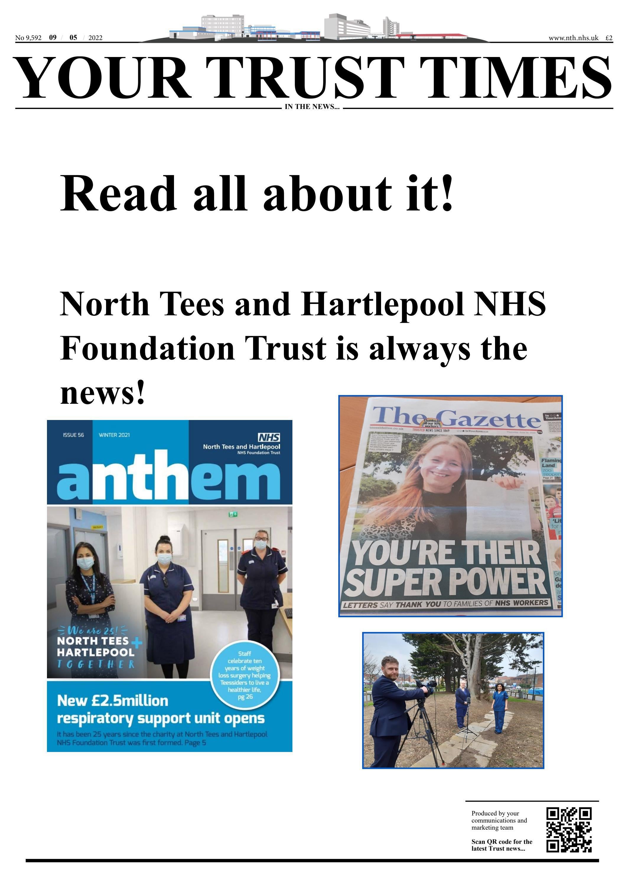 North Tees and Hartlepool NHS Foundation Trust In The News by NTHNHS ...