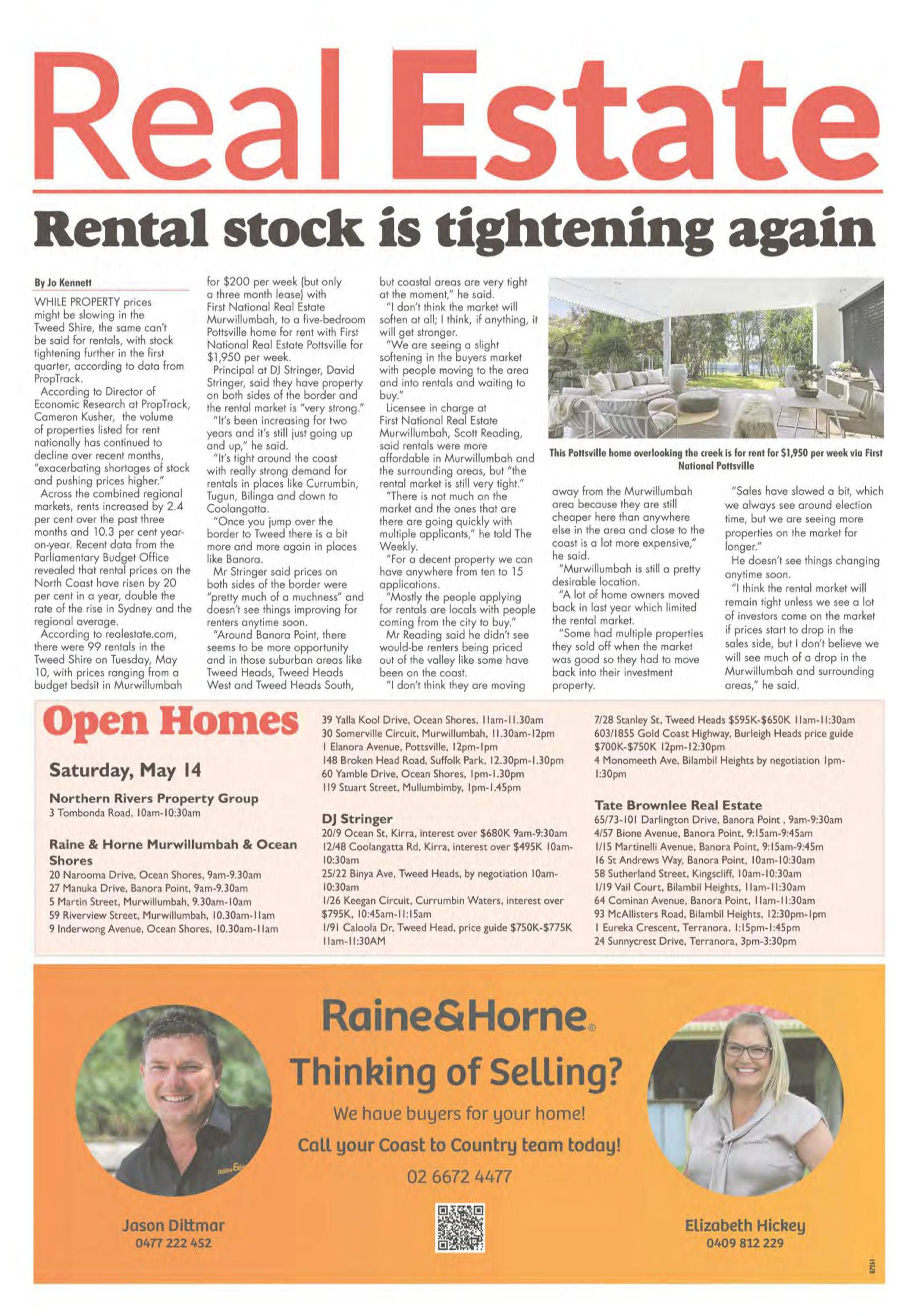 The Weekly Real Estate from Coast to Country, May 12, 2022 by Tweed
