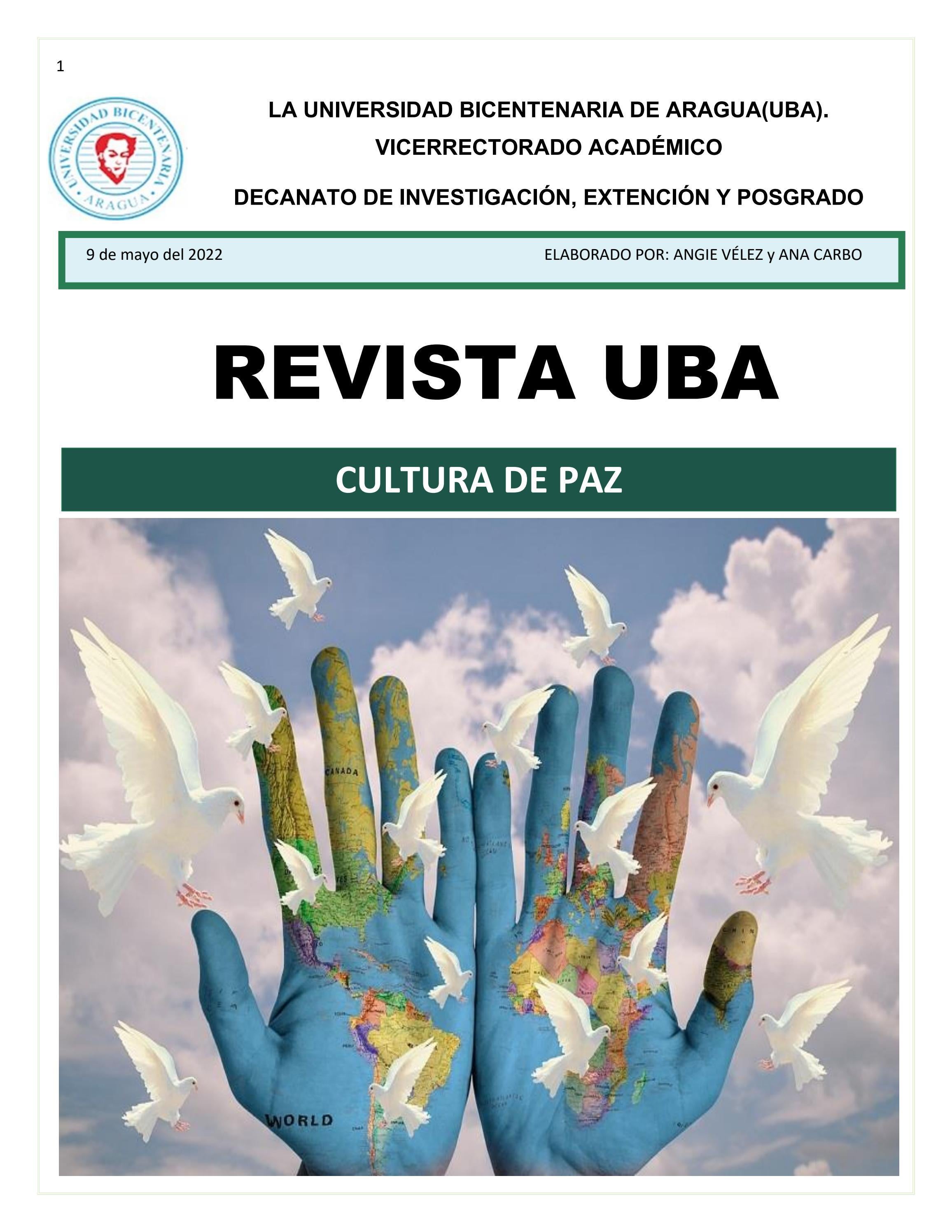 REVISTA EDUCACIÓN PARA LA PAZ by Angi Velez - Issuu