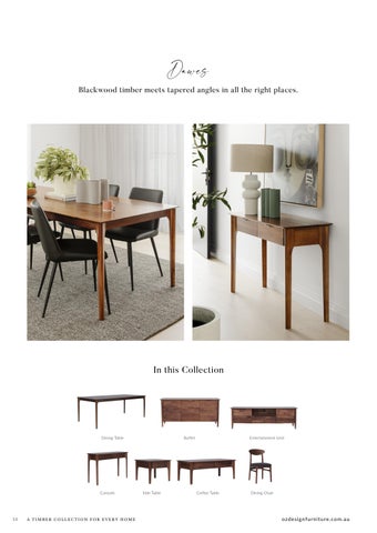 OZ Design Furniture A Timber 家具产品集 For Every 家居 by 第 14 页
